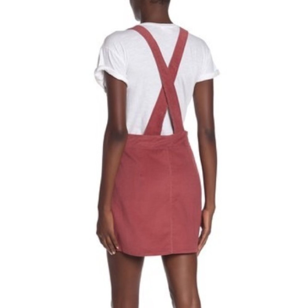 Corduroy Button Front Jumper, Vintage Rose - Picture 10 of 12